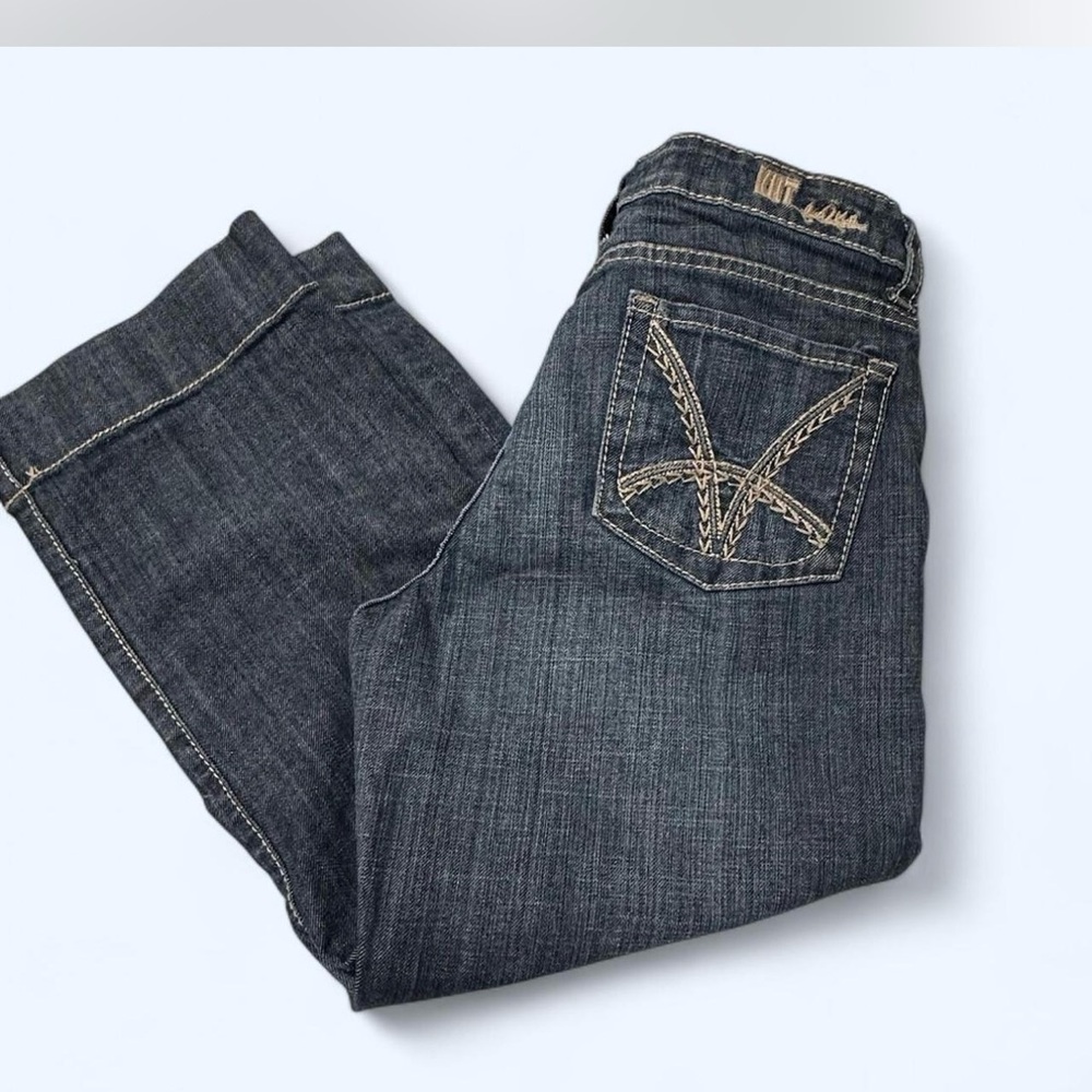 Kut from the Kloth Dark Capri Jeans